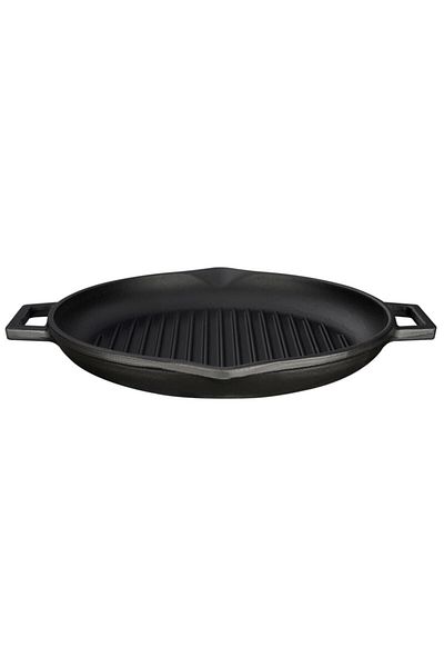 Lava Cast Iron Frying Pan And Grill Pan Set