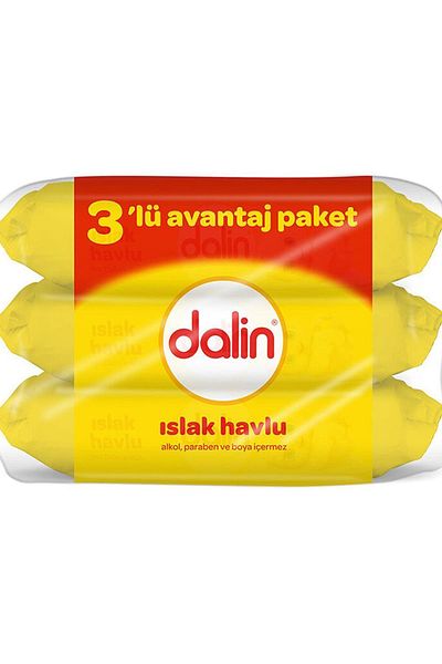 Dalin Brand: Wet Towel 56 X 3-Piece Advantage Pack8690605067700 Category: Surface Cleaner