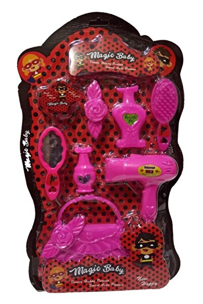 abnturk 7 Parçadan Oluşan Kız Çocukları İçin Çok Eğlenceli Oyuncak Makyaj