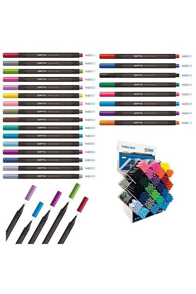 Gıpta Gipta Fineliner Pen 0.4 Mm 12 Colors K6020 Category: Pencils