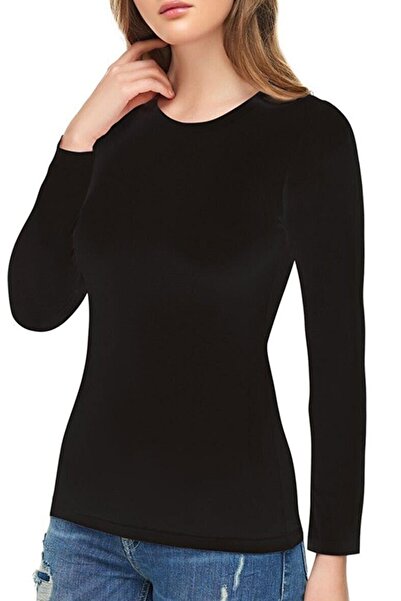 Hepsine Rakip Жіноча футболка з довгими рукавами з еластану та бавовни Elite ...