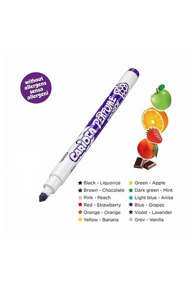 CARIOCA Set of 12 Scented and Felted Crayons
