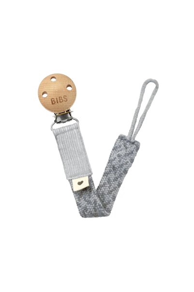 Bibs Paci Braid Emzik Askısı Cloud / Iron