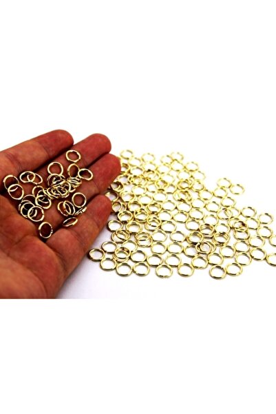 yfhobi 20 Adet - 8 Mm Montaj Halkası, Takı Halkası, Metal Bağlantı Halkası, S...