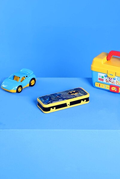 Tuffex Batman Lisanslı Kutu Kalemlik - Plastik Çocuk Kutu Kalemlik