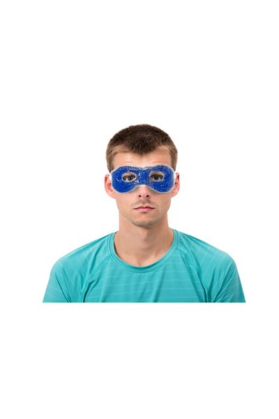 Moves قناع العين بيرلباك، ضغط العين بالحبوب، عبوة ساخنة وباردة