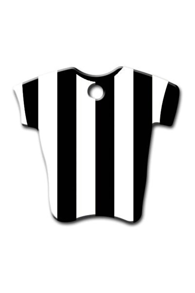 Pet Tag Art علامة الكلب جيرسي أبيض وأسود