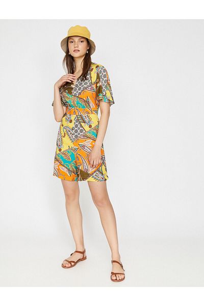 Koton Brauner Overall für Damen 9YAL48109OW