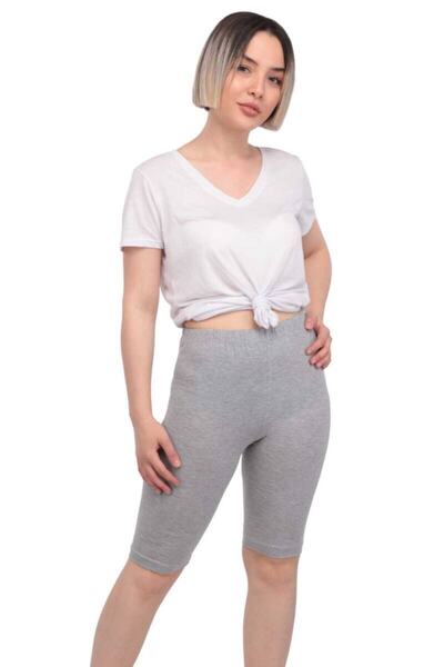 Tutku Short Women's Tights 156 | Grey