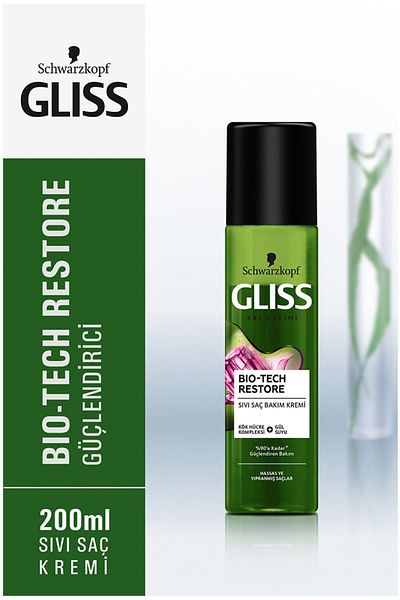 Gliss Brand: Bio-tech Strengthening Liquid Conditioner 200 Ml Category: Hair Conditioner