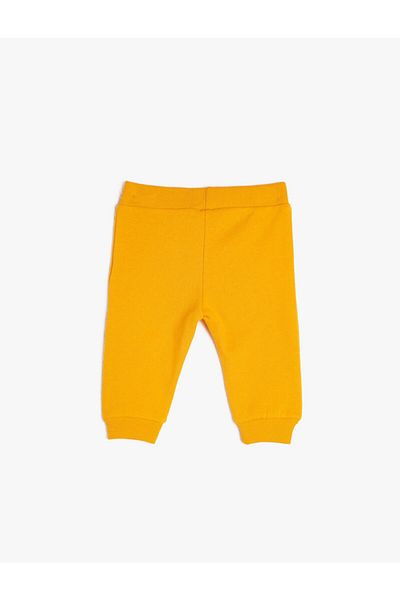 Koton Baby Girl Mustard Sweatpants 1KMG49232OK