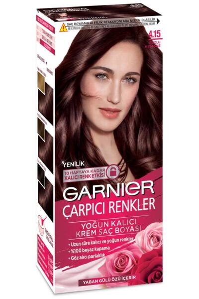 Garnier Marka: Çarpıcı Renkler 4.15 Buzlu Kestane Kategori: Saç Boyası