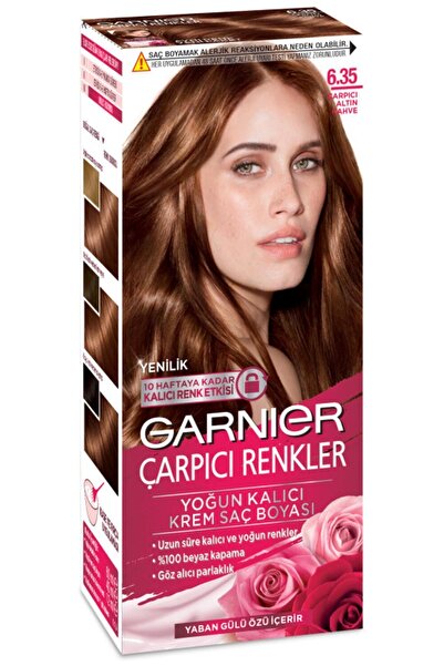 Garnier Marka: Çarpıcı Renkler 6.35 Çarpıcı Altın Kahve Kategori: Saç Boyası