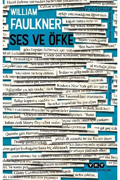 Yapı Kredi Yayınları Ses Ve Öfke / William Faulkner /