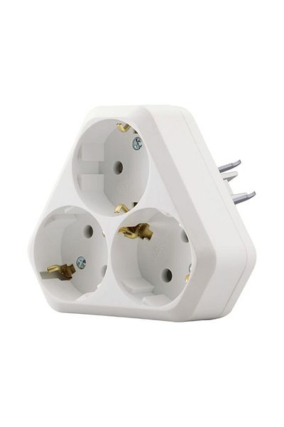 MAKEL 3-Piece Built-in Grounded Socket