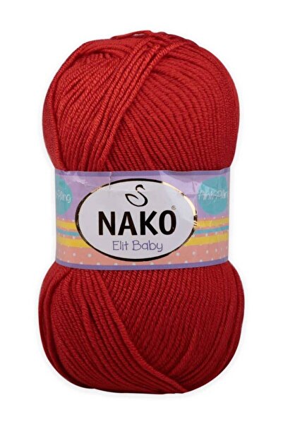 NAKO Sim  Elit Baby El Örgü Ipi  Kod/renk: Mercan Taşı 10701 Lucest Yeni