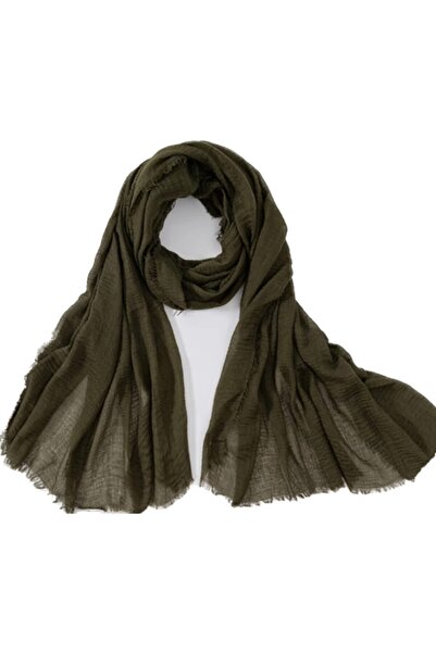 Trablus Şal verde din bumbac din bambus