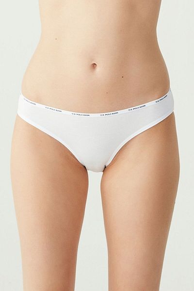 U.S. Polo Assn. Γυναικείο πολύχρωμο 5 τεμάχιο ψηλόμεσο slip 67002