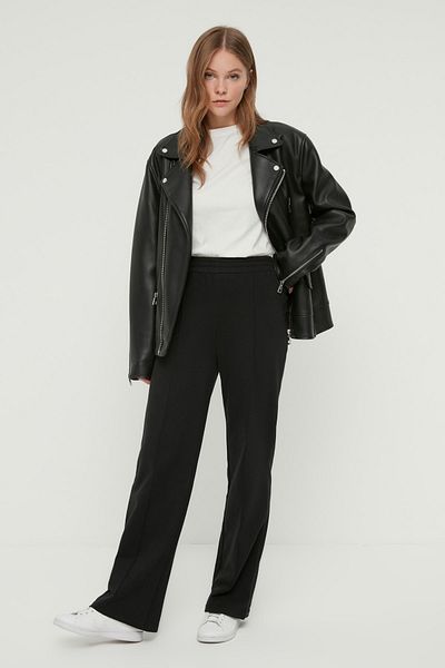 Trendyol Modest Sweatpants - Black - Straight