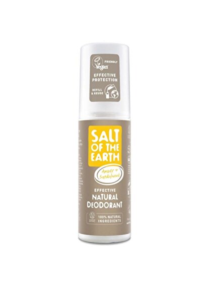 Saltoftheearth Salt Of The Earth  Natural Vegan Deodorant/amber&sandal Ağacı ...
