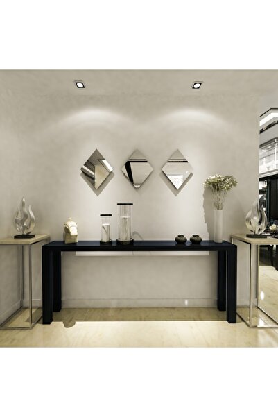 Camexstore Camex 3 Parçalı Dekoratif Baklava Desenli Ayna