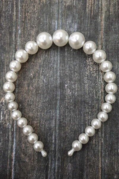 Enyuya Coroană mare cu perle pentru femei, bentiță, accesoriu, coroană pentru...