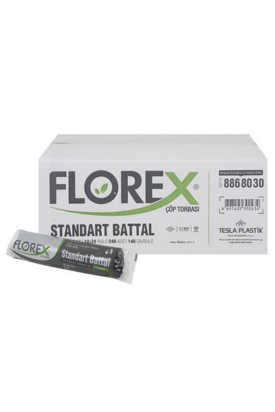 Florex Standard Outsize Black Garbage Bag 24 Rolls