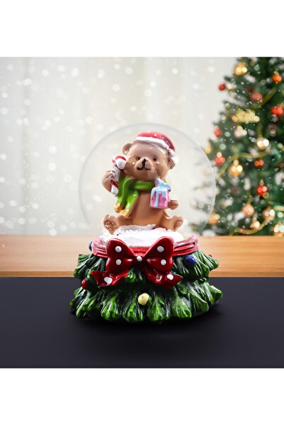 vegahediye v vega Ayıcık Figürlü Kar Küresi