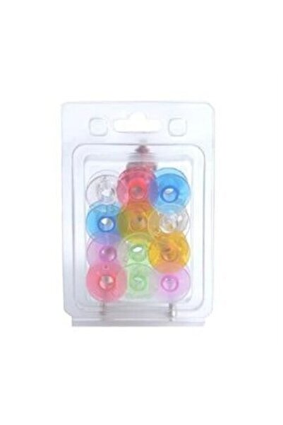 İkizler Renkli Ev Tipi Makine Masura 12'li