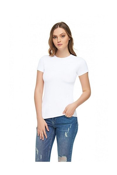 Tutku Elite Women's Elastane Short Sleeve Bodysuit