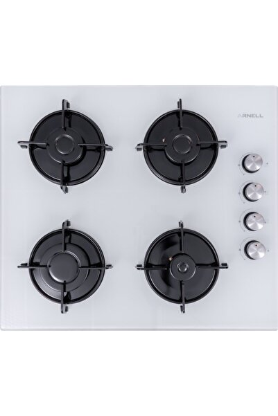 Arnell Beyaz Cam Doğalgazlı Ankastre(GÖMME) Ocak