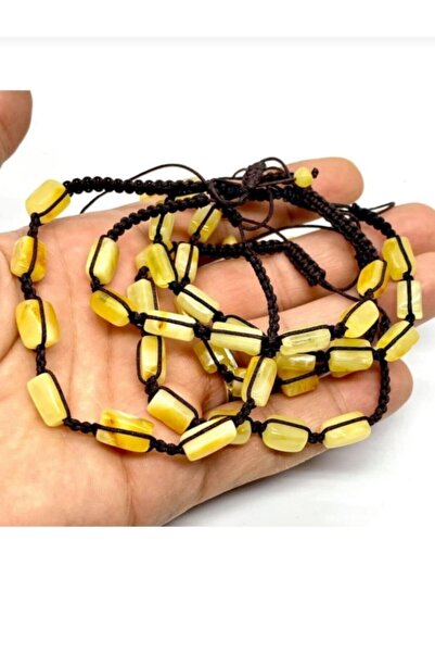 Original Certificate Kaliningrad Drop Amber Craft Macrame Adult Evil Eye And Health Bracelet Silver