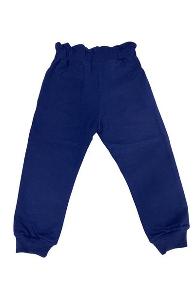 Çikoby Girl's Navy Blue Sweatpants