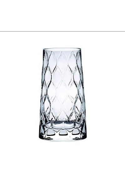 Paşabahçe Transparent Leafy 4-Piece Soft Drink/Water Glass 450 Cc