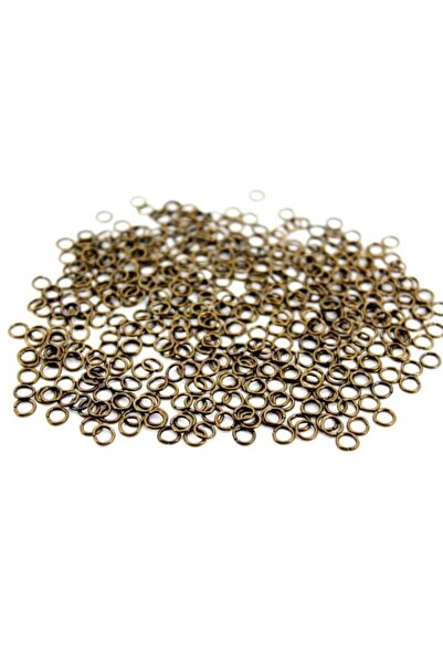 yfhobi 100 Adet - 6 Mm Montaj Halkası, Takı Halkası, Metal Bağlantı Halkası, ...