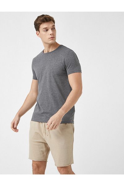 Koton Basic Short Sleeve Crew Neck T-Shirt