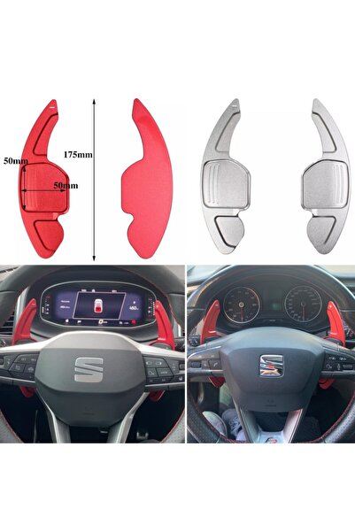 vagmarket Seat Leon F1 Kulakcıkları Kırmızı Renk 2013-2024