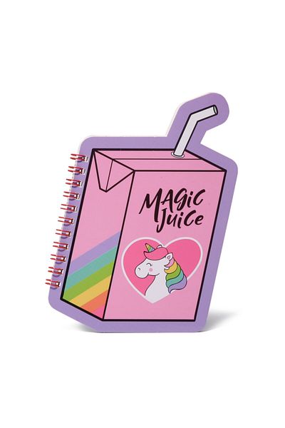 4nio Unicorn Juice Mini Shaped Notebook