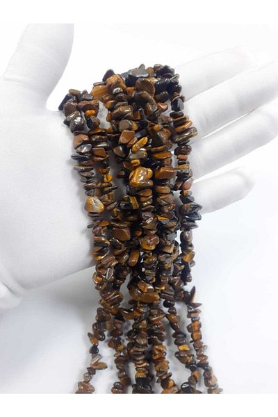 Yüksel Boncuk Kırıktaş Tiger Eye String Natural Stone