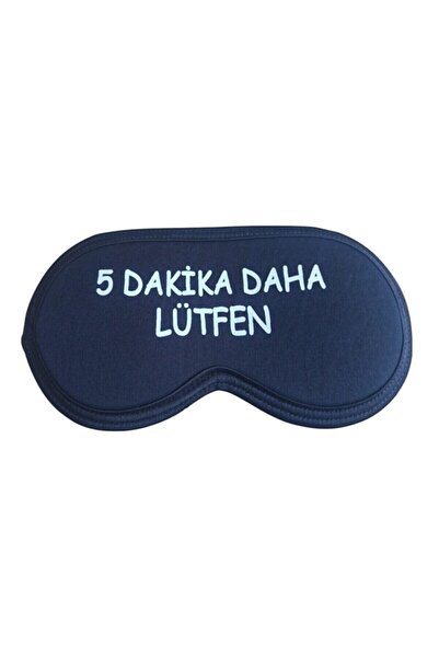 Erva aksesuar Ervaaksesuar Uyku Bandı 5 Dakka Daha Göz Bandı