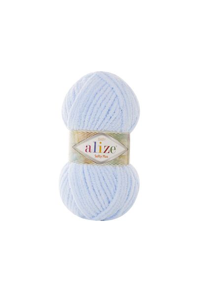 Alize Softy Plus Knitting Thread - 183 Light Blue - 100 Gr120 MtIp