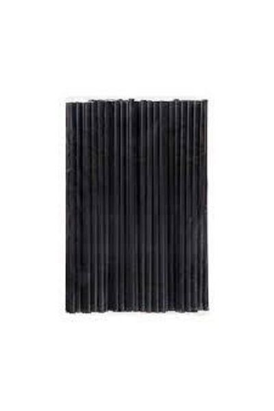 bonapipet Colorful Frozen Black Straw 20cm