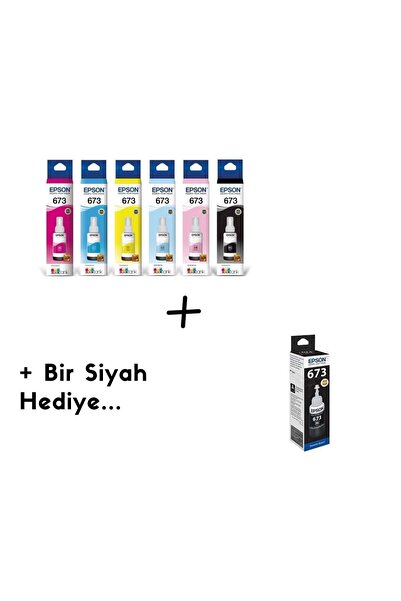 EPSON Mürekkep Kartuş Takımı T673 L800