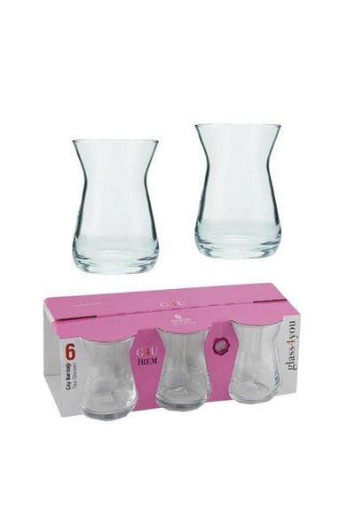 Paşabahçe 42451 Irem 6-Piece Tea Cup-132 ml