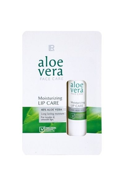 LR Aloe Vera Lip Balm Lip Protective Cream Moisturizing Colorless Moisturizing Lip Care Face Care