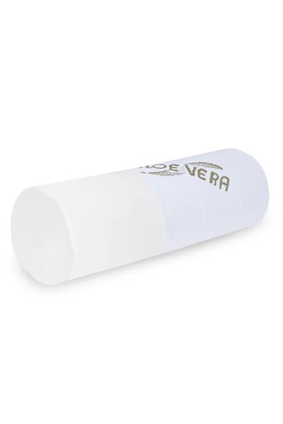 VİSCOTEX Visco Ortopedik Rulo Yastık 45x15cm, Beyaz