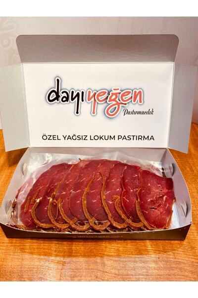 DayıYeğen Dayı Yeğen Özel Yağsız Pastırma 250 gr %100 Doğal - Kayseri
