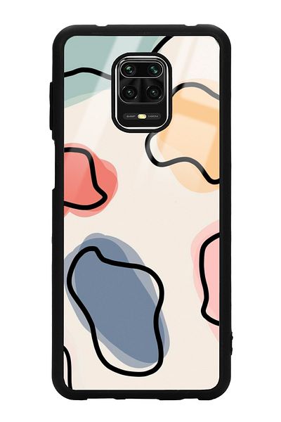 Spoyi حافظة هاتف لامعة بتصميم حليبي لهاتف Xiaomi Redmi Note 9 Pro
