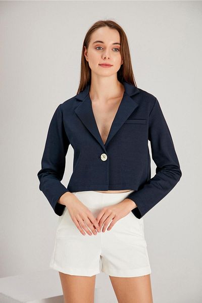 ALEXANDERGARDI Jachetă crop blazer (b21-21400)