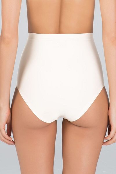 Kom Γυναικεία Micro Modal Seamless Trackless ψηλόμεσο εσώρουχο μπικίνι 6 τεμαχίων Μαύρο-άσπρο-δέρμα S-xl